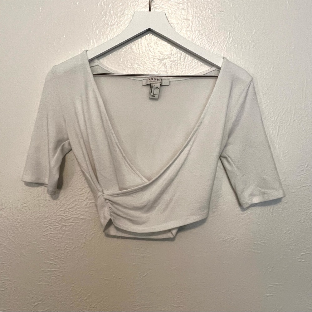Forever 21 Wrapped Crop Top